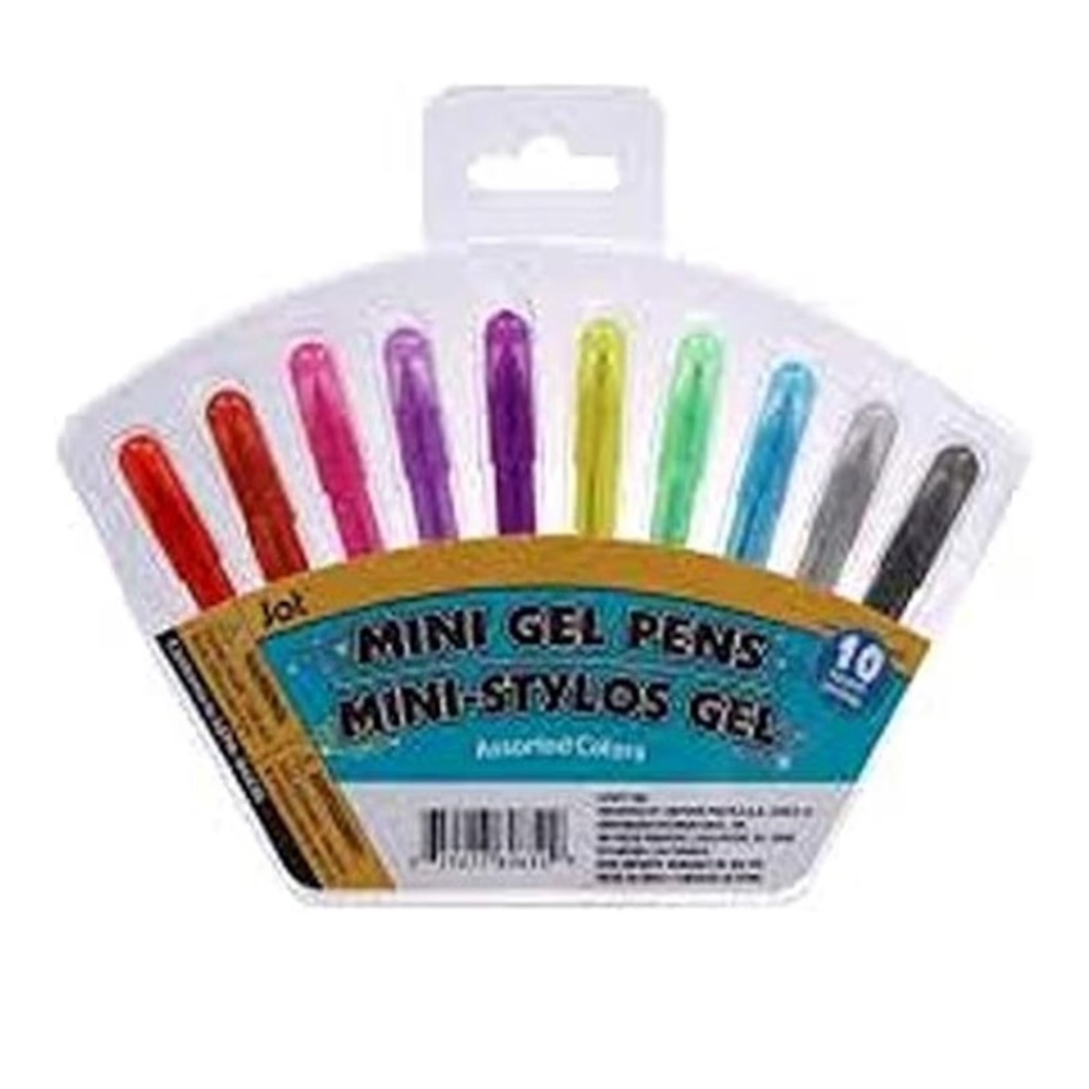 🔴 Mini Gel Pens - Pack of 10